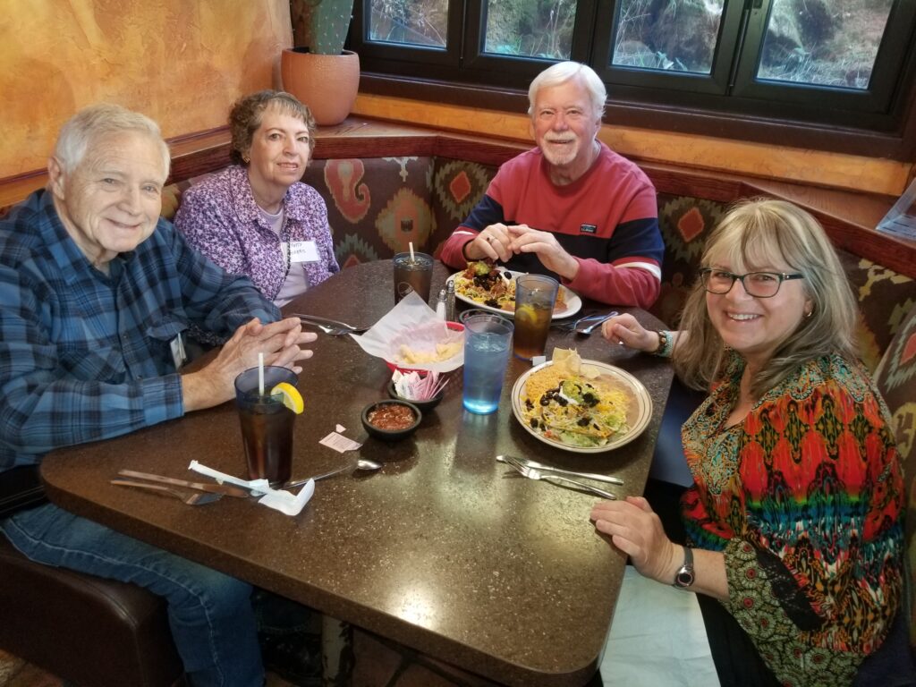 February luncheon at Maria's